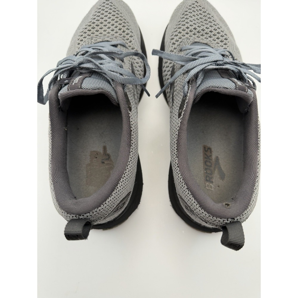 Brooks Revel 4 Men's Size 10.5 D Medium Running Shoes Sneakers Gray 1103471D096 - Picture 8 of 9
